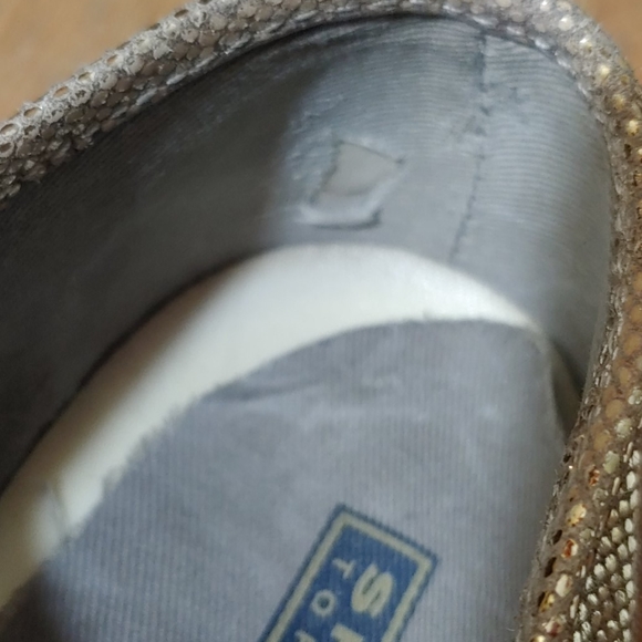 Sperry Seacoast Metallic Python Embossed Sneakers 6 - Picture 14 of 16